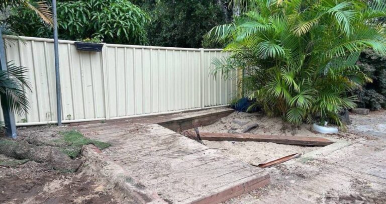 Boambee-Childcare-Playground-Decking-Before-M