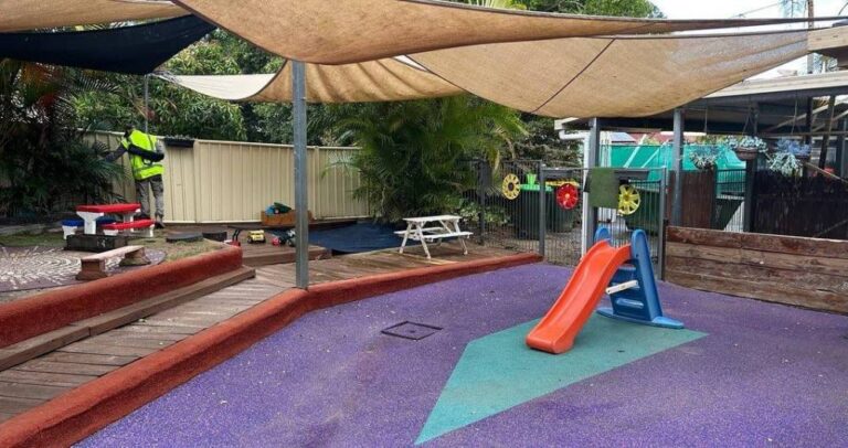 Boambee-Childcare-Playground-Slide-Before-M